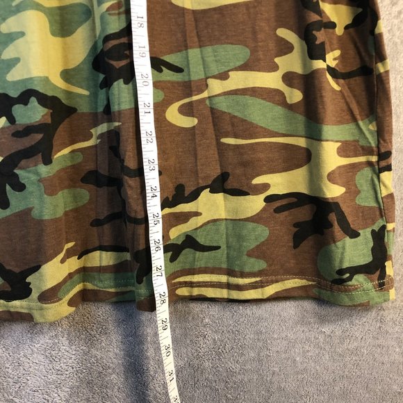 Men's XL Rothco Heavyweight Short Sleeve Military Camo T-Shirt - Picture 9 of 9